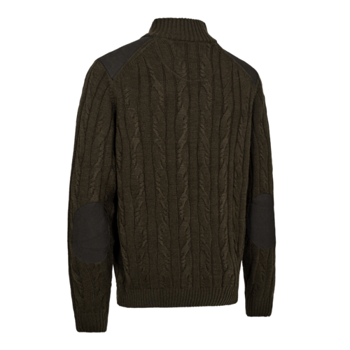 Deerhunter Randal ½-Zip Knit, art green