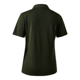 Deerhunter Lady Climate Polo Shirt with 37,5 technology, forest ember