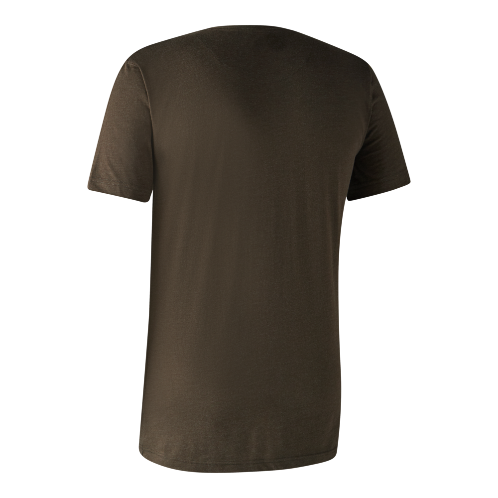 Deerhunter Basic O-neck Men (2 pack) in Adventure Green/Brown Leaf