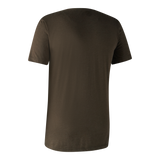 Deerhunter Basic O-neck Men (2 pack) in Adventure Green/Brown Leaf