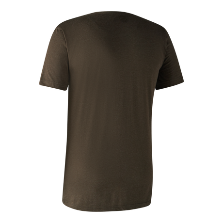 Deerhunter Basic O-neck Men (2 pack) in Adventure Green/Brown Leaf