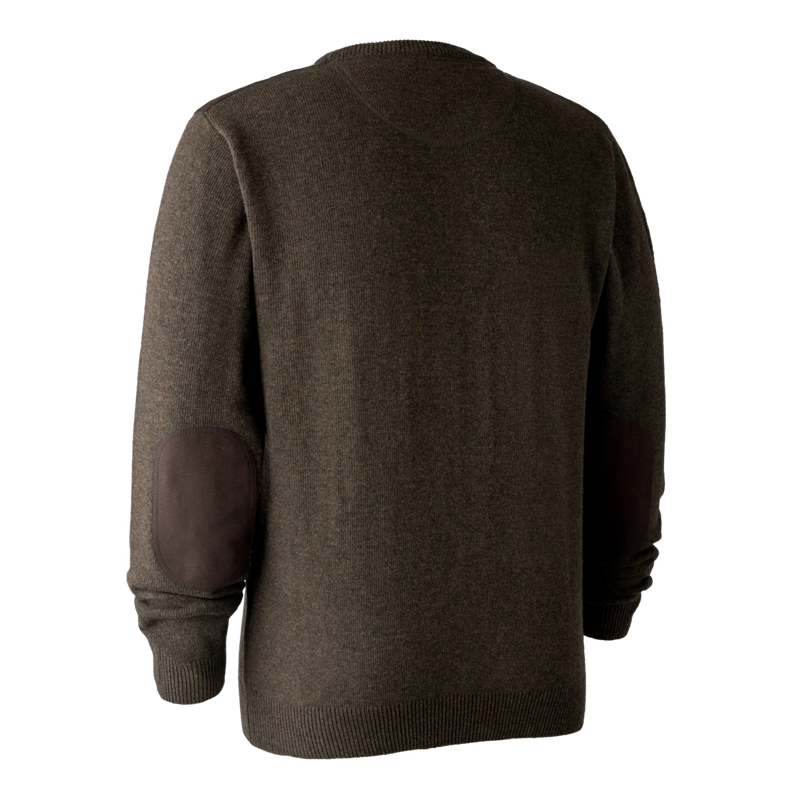 Afbeelding laden in Galerijviewer, Deerhunter Sheffield Knit with O-neck, dark elm
