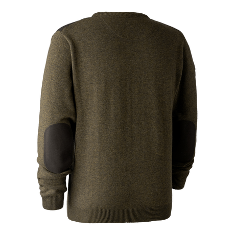 Deerhunter Sheffield Knit with V-neck, cypress