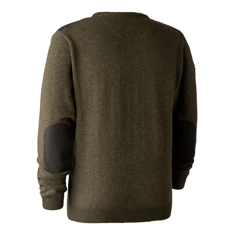 Afbeelding laden in Galerijviewer, Deerhunter Sheffield Knit with V-neck, cypress
