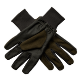 Deerhunter Fleece Gloves with Leather, art green