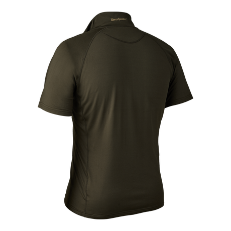Deerhunter Excape Insulated T-shirt with zip-neck, art green