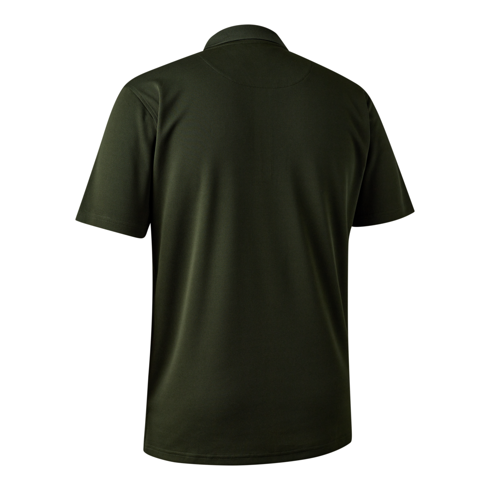Deerhunter Climate Polo Shirt with 37,5 technology, forest ember