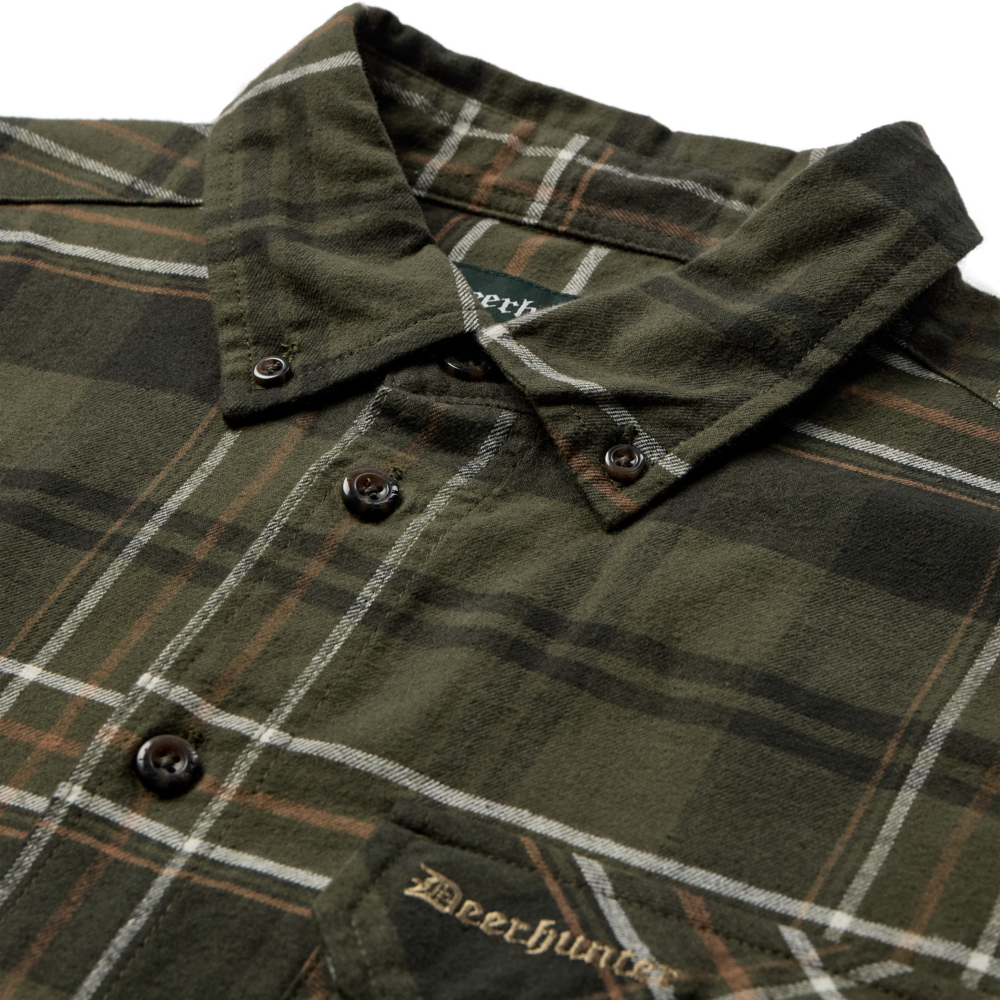 Deerhunter Caleb Shirt, green check