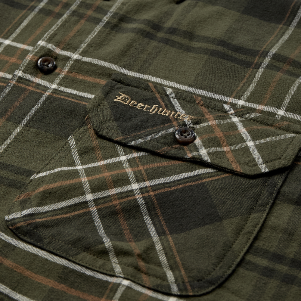 Deerhunter Caleb Shirt, green check