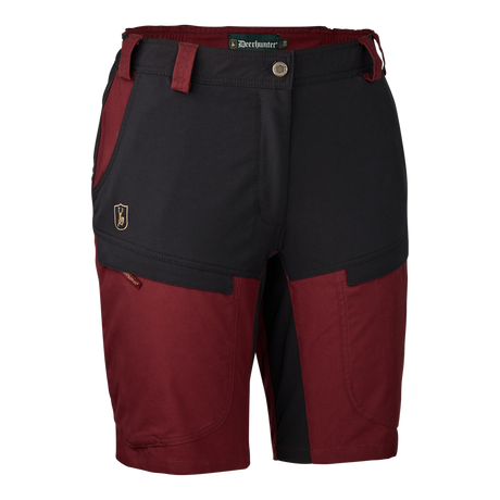 Deerhunter Lady Ann Shorts, oxblood red