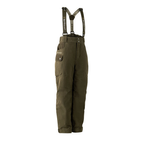 Deerhunter Youth Eagle Winter Trousers, tarmac green