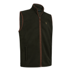 Deerhunter Cumbria Fleece Waistcoat, forest ember
