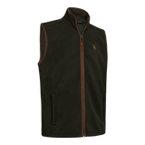 Deerhunter Cumbria Fleece Waistcoat, forest ember