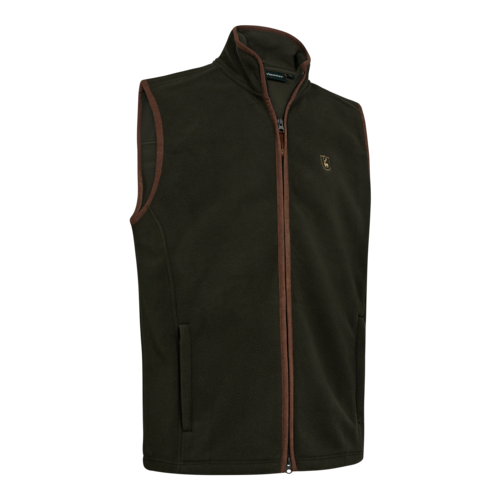 Deerhunter Cumbria Fleece Waistcoat, forest ember