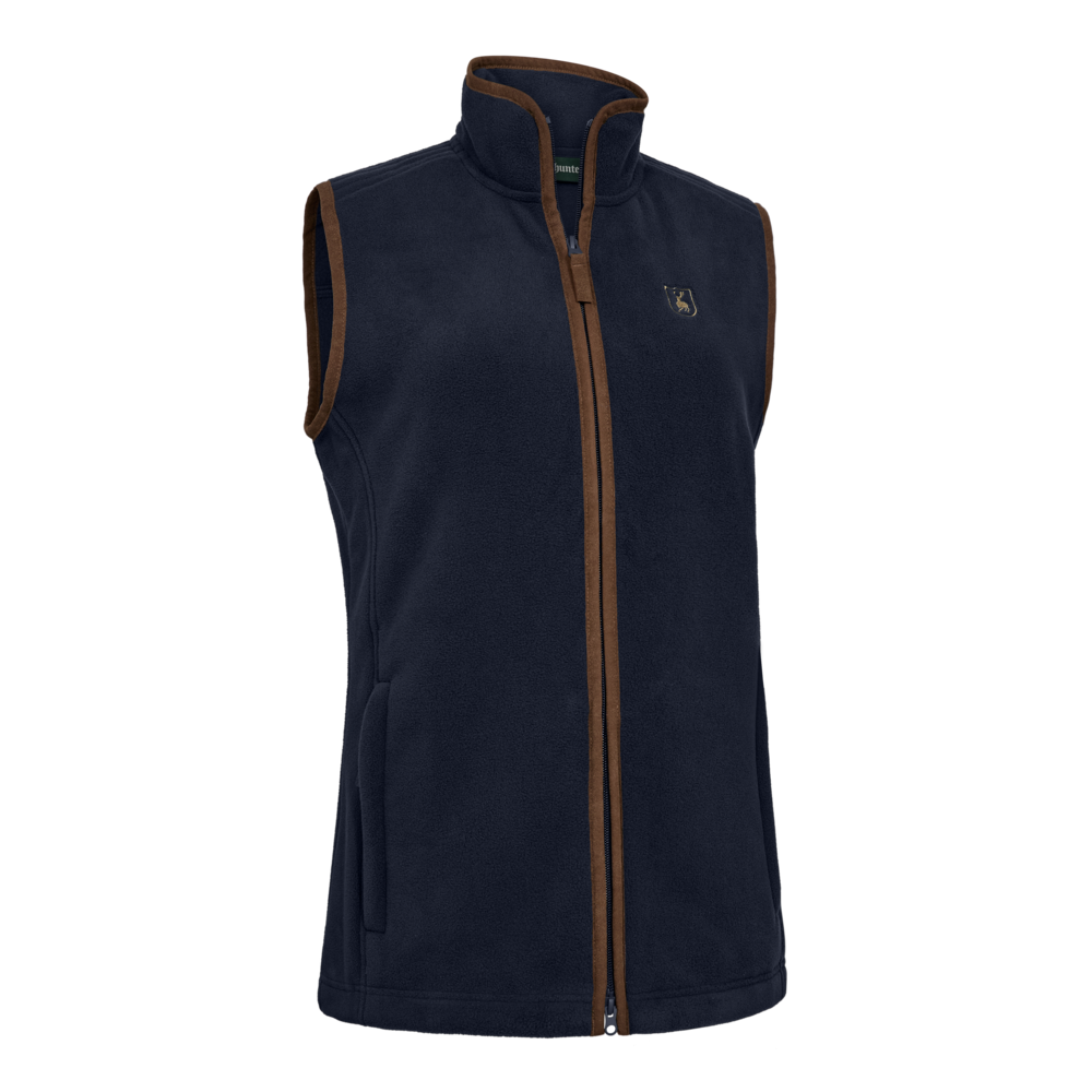 Deerhunter Lady Cumbria Fleece Waistcoat, dark navy