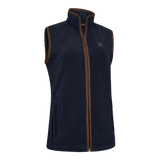 Deerhunter Lady Cumbria Fleece Waistcoat, dark navy