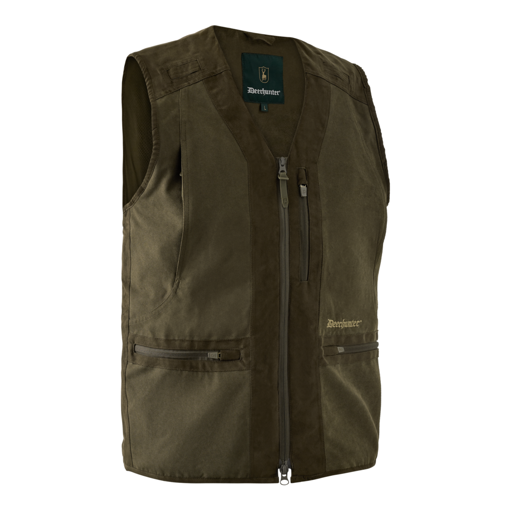 Deerhunter Eagle Waistcoat, tarmac green