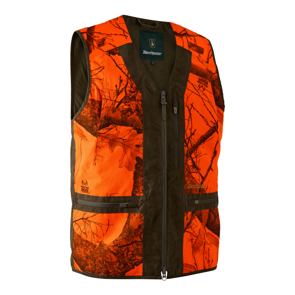 Deerhunter Eagle Waistcoat, real tree edge orange