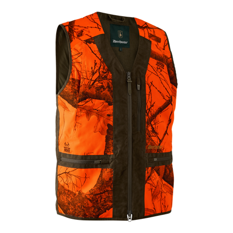 Deerhunter Eagle Waistcoat, real tree edge orange