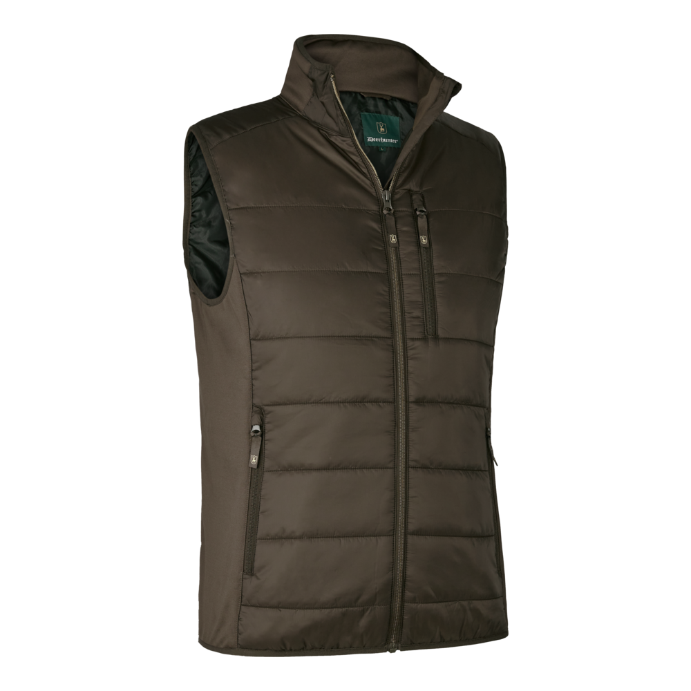 Deerhunter Heat Padded Waistcoat, wood
