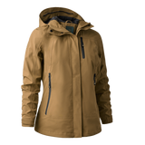 deerhunter lady Sarek Shell Jacket with hood Butternut - Het Brabants Jachthuis
