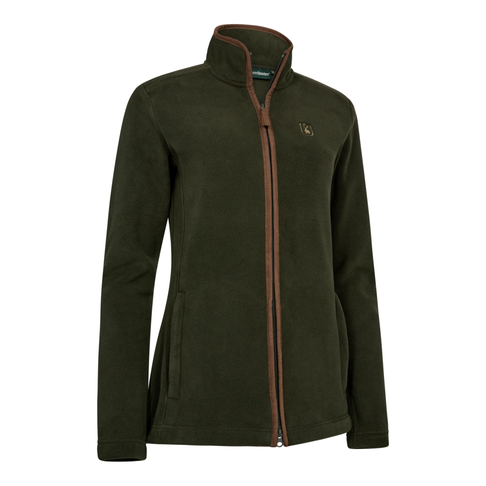 Deerhunter Lady Cumbria Fleece Jacket, forest ember