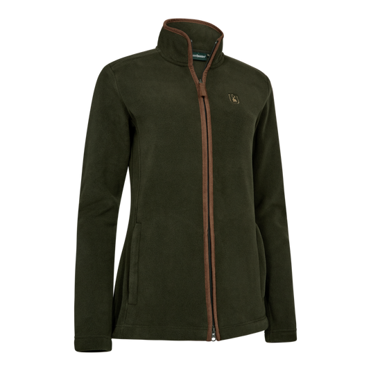 Deerhunter Lady Cumbria Fleece Jacket, forest ember