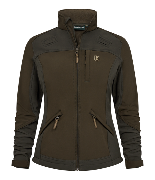 Deerhunter Lady Roja Softshell Jacket, fallen leaf
