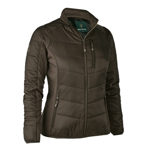 Deerhunter Lady Heat Padded Jacket, wood
