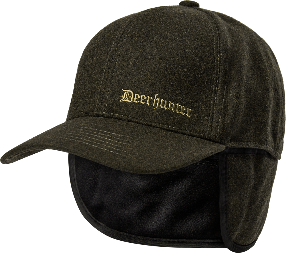 Deerhunter Tatra Cap with earflaps, loden wood