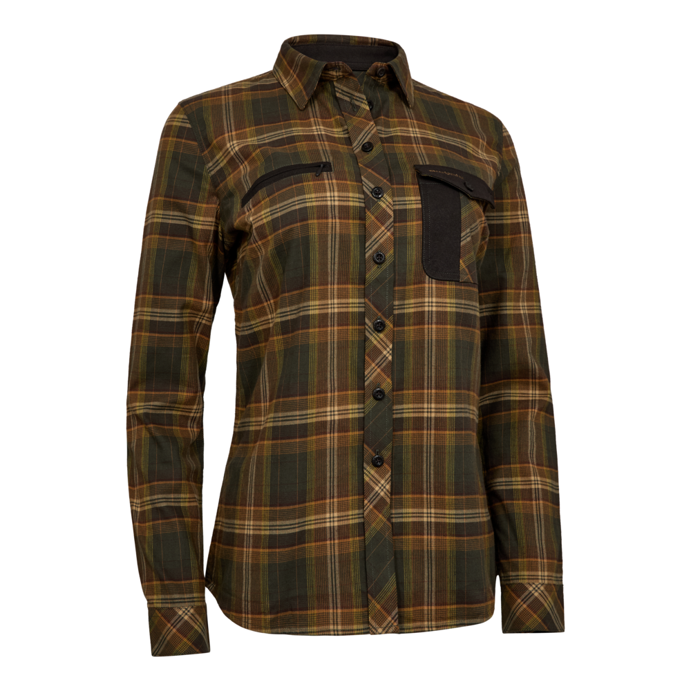 Deerhunter Lady Blair Shirt, green check