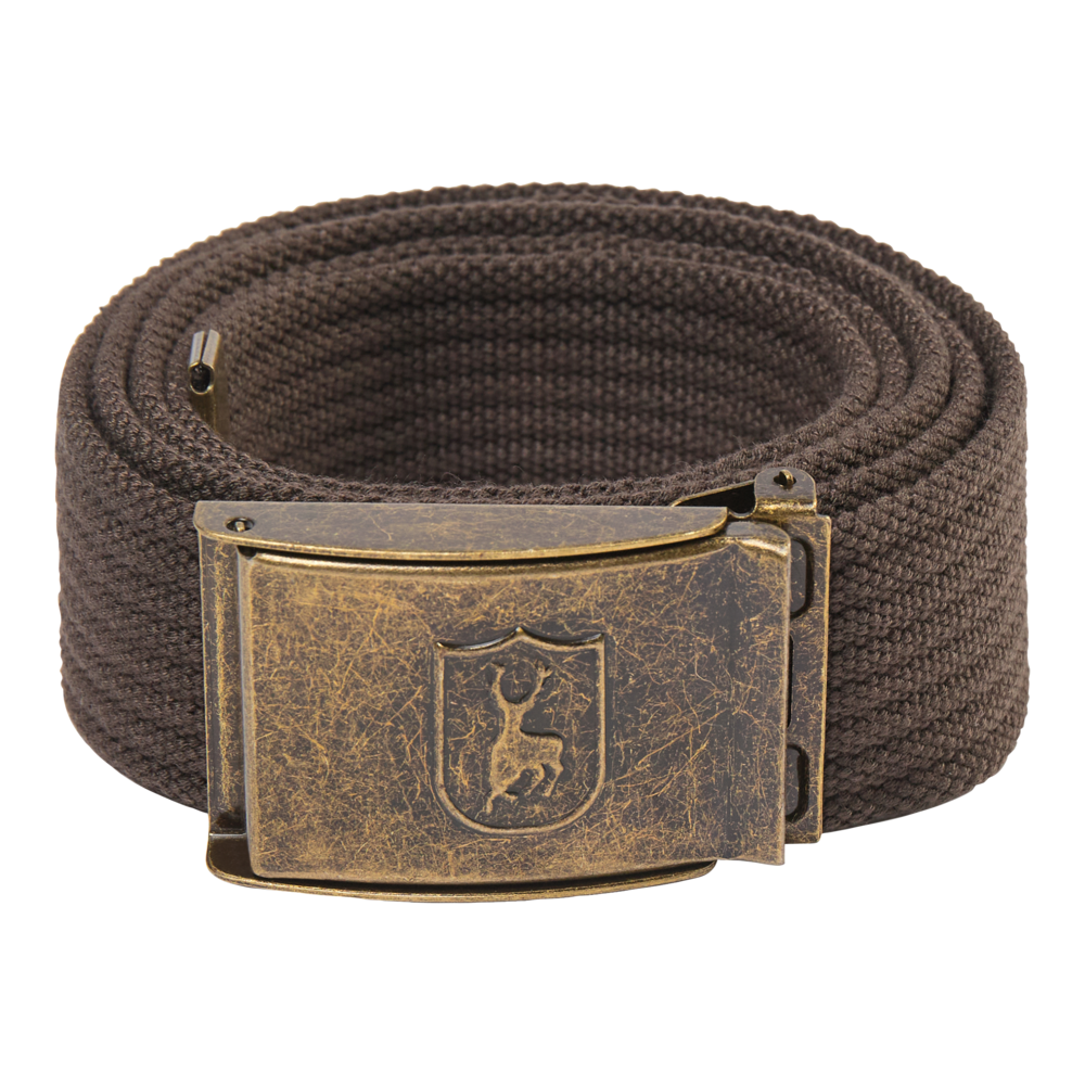 Deerhunter Canvas Belt, otterbruin, 1,30 m