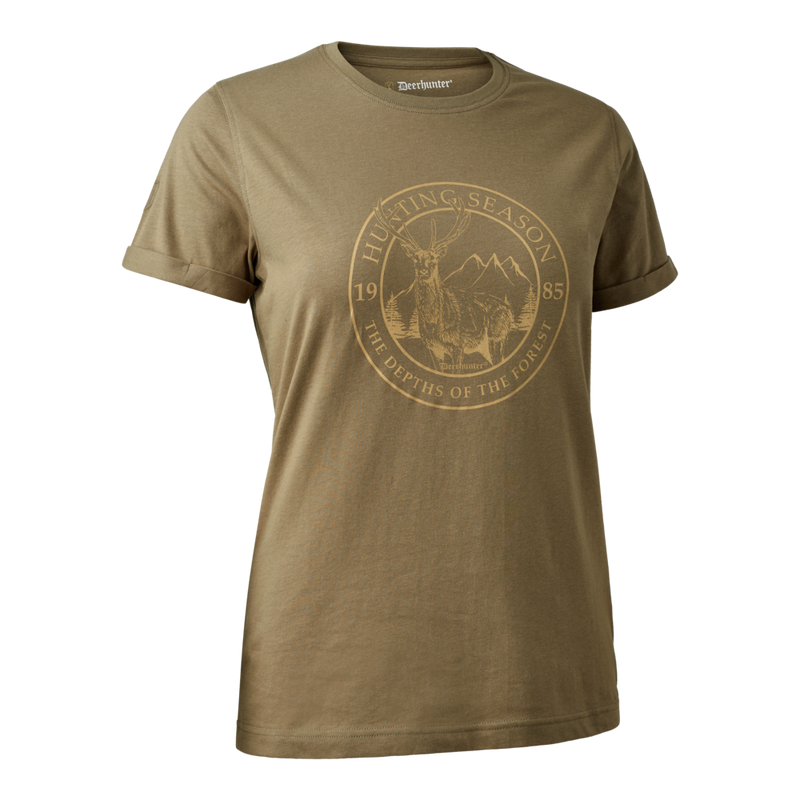 Load image into Gallery viewer, Deerhunter Lady Ella T-shirt, khaki
