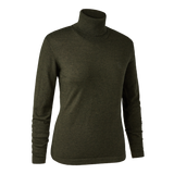Deerhunter Lady Darlington Roll Neck, green melange