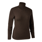 Deerhunter lady Darlington Roll Neck, Dark Elm - Het Brabants Jachthuis