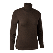 Deerhunter lady Darlington Roll Neck, Dark Elm - Het Brabants Jachthuis