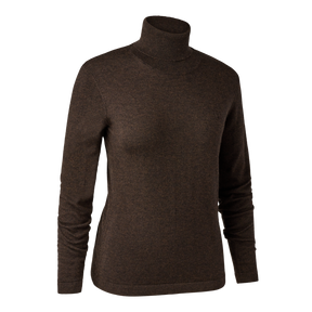 Deerhunter lady Darlington Roll Neck, Dark Elm - Het Brabants Jachthuis