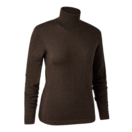 Deerhunter lady Darlington Roll Neck, Dark Elm - Het Brabants Jachthuis