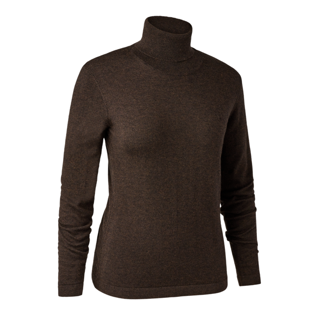 Deerhunter lady Darlington Roll Neck, Dark Elm - Het Brabants Jachthuis