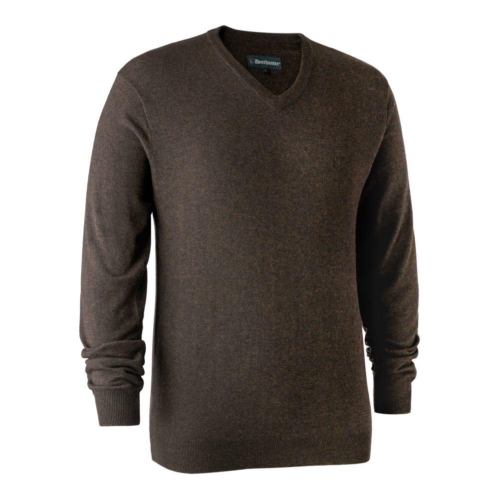Deerhunter Kingston with V-neck, dark elm