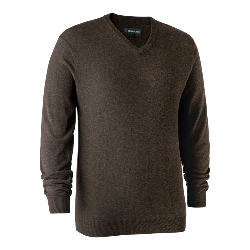 Afbeelding laden in Galerijviewer, Deerhunter Kingston with V-neck, dark elm
