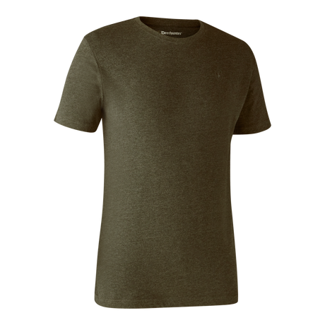 Deerhunter Basic O-neck Men (2 pack) in Adventure Green/Brown Leaf