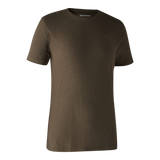 Deerhunter Basic O-neck Men (2 pack) in Adventure Green/Brown Leaf