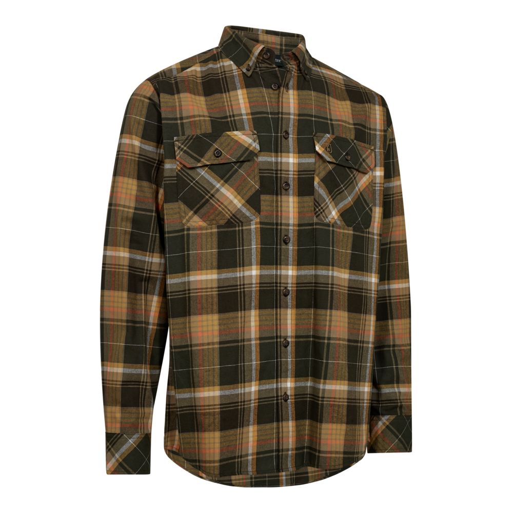 Deerhunter Hayden Shirt, green check