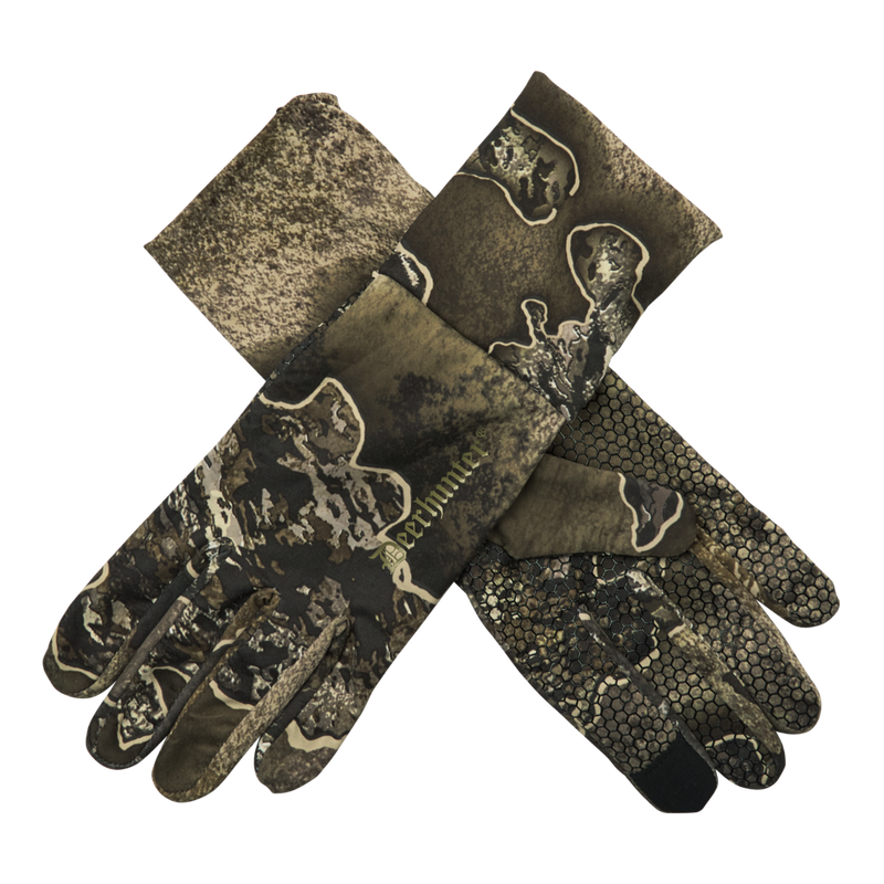 Afbeelding laden in Galerijviewer, Deerhunter Excape gloves with silicone grip, real tree excape
