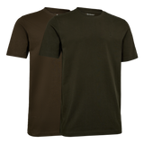 Deerhunter 2-Pack T-shirt, fallen leaf/timber
