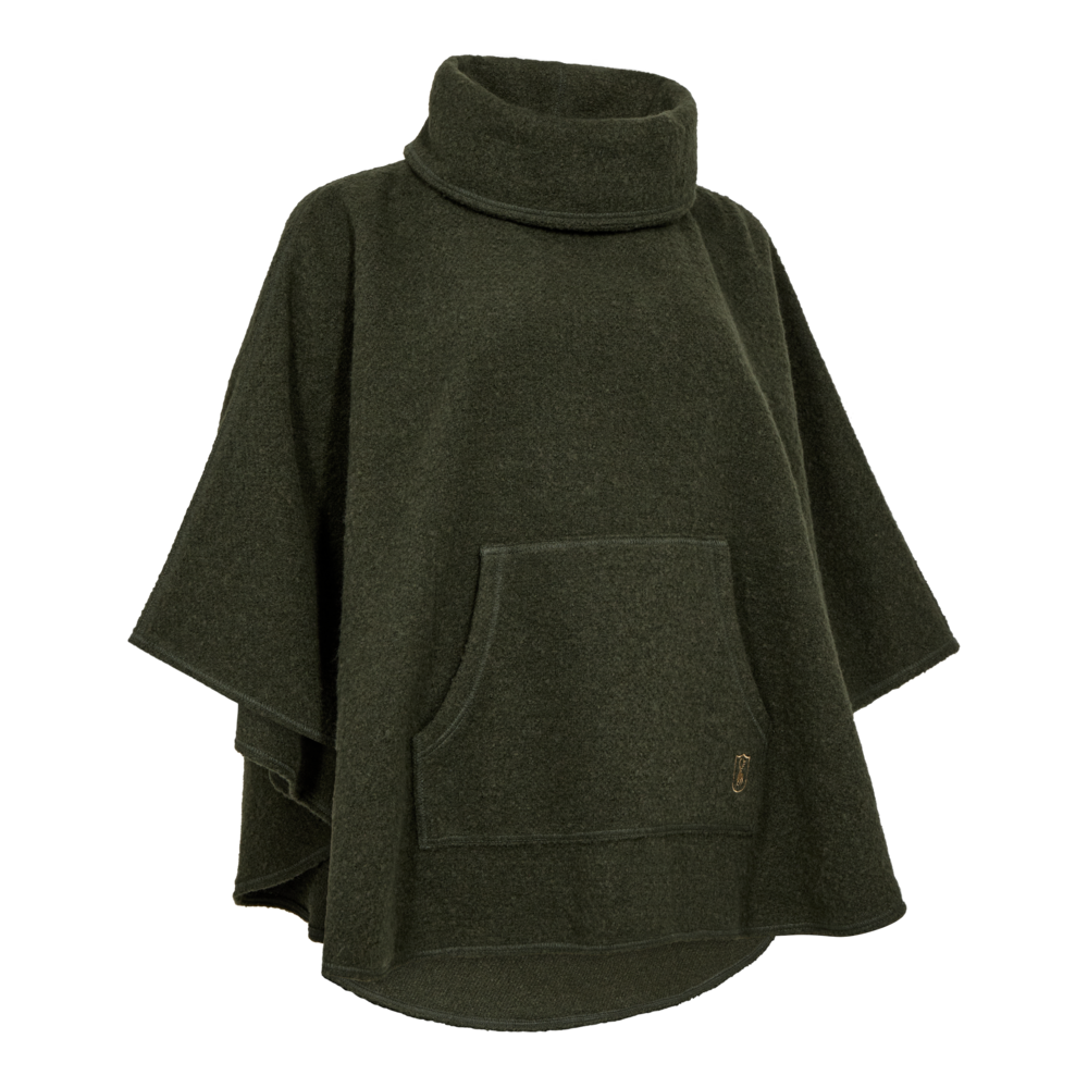 Deerhunter Lady Wilder Poncho, loden wood