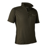 Deerhunter Excape Insulated T-shirt with zip-neck, art green