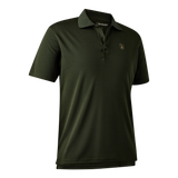 Deerhunter Climate Polo Shirt with 37,5 technology, forest ember