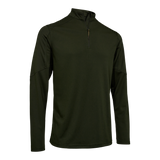 Deerhunter Climate 1/2-Zip T-shirt L/S with 37,5 technology, forest ember
